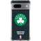 NBA Boston Celtics Black Secondary Logo Google Pixel 7a Clear Case